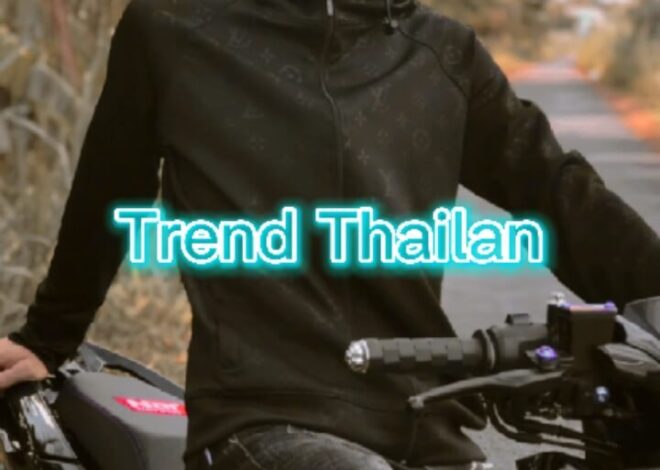 Mau Trend Thailand CapCut Template